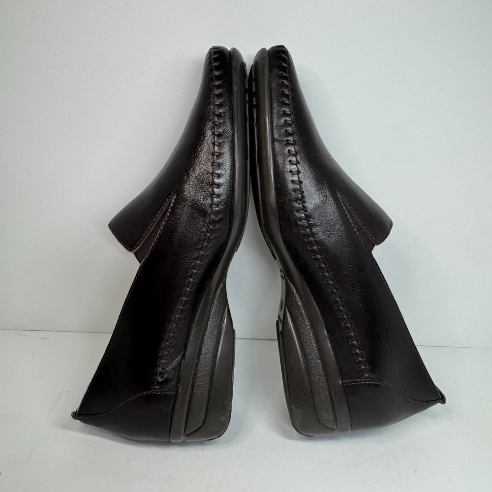 Spring Step Kismet Slip-On Loafers Brown Leather Women's Comfort EU 42  US 11 - Picture 7 of 10